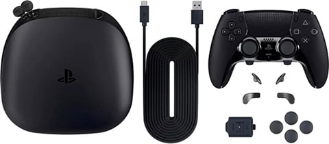 PS5 Official DualSense Edge Controller Midnight Black w/Case, All